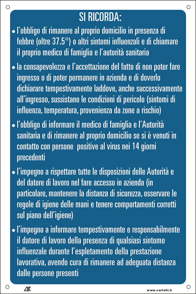 QUOTALAVORO CARTELLO "SI RICORDA..."