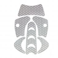 KASK SILVER REFLECTIVE STICKERS SET FOR PLASMA AND SUPERPLASMA 