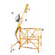 XTIRPA CRANE ARM WITH SELF-SUPPORTING PARAPET