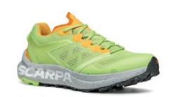 SCARPA SPIN PLANET WOMAN SUNNY GREEN-ORANGE FLUO Available from April 2023