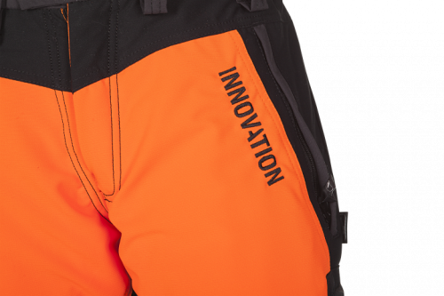 SIP PROTECTION CHAINSAW TROUSERS FOREST W-AIR - HI VIZ