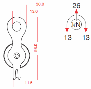 KONG TURBO ROLL - HIGH EFFICIENCY SINGLE PULLEY
