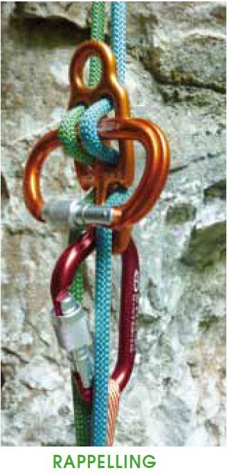 CT GROOVE BELAY AND RAPPEL DEVICE