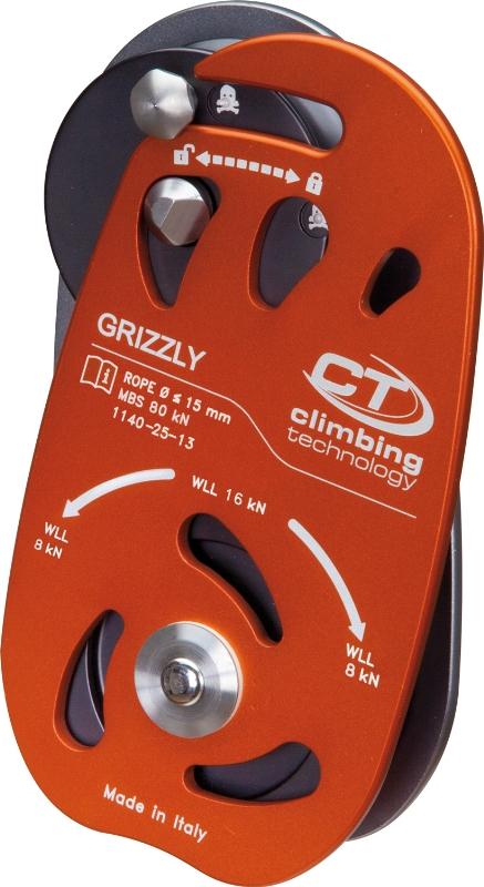CT GRIZZLY - PULLEY FOR BLASTING WITH HIGH LOAD