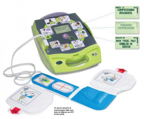 ZOLL DEFIBRILLATOR AED PLUS WITH CPR STAT • PADZ AND PEDI • PADZ II (AHA 2021)