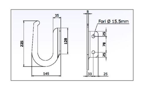 SIAL SAFETY STAIR STOP BRACKETS GSFV