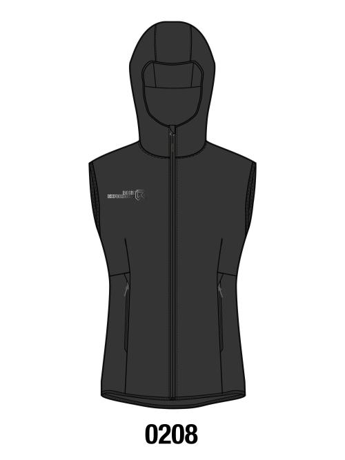 ROCK EXPERIENCE ROCK EXPERIENCE SOLSTICE 2.0 HOODIE SOFTSHELL WOMAN VEST Available from April 2023