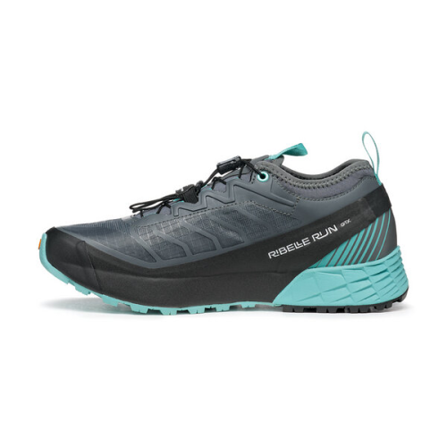 SCARPA RIBELLE RUN GTX WOMAN ANTHRACITE-BLUE TURQUOISE Available from April 2023