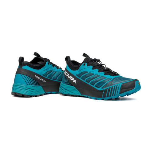 SCARPA RIBELLE RUN AZURE BLACK Available from April 2023
