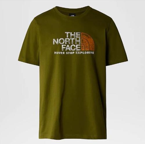 THE NORTH FACE T-SHIRT RUST 2 - UOMO
